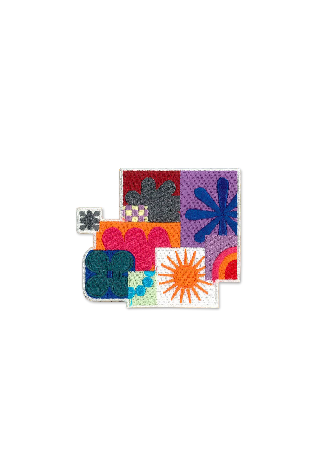 FOF 3" Motif Patch Orange