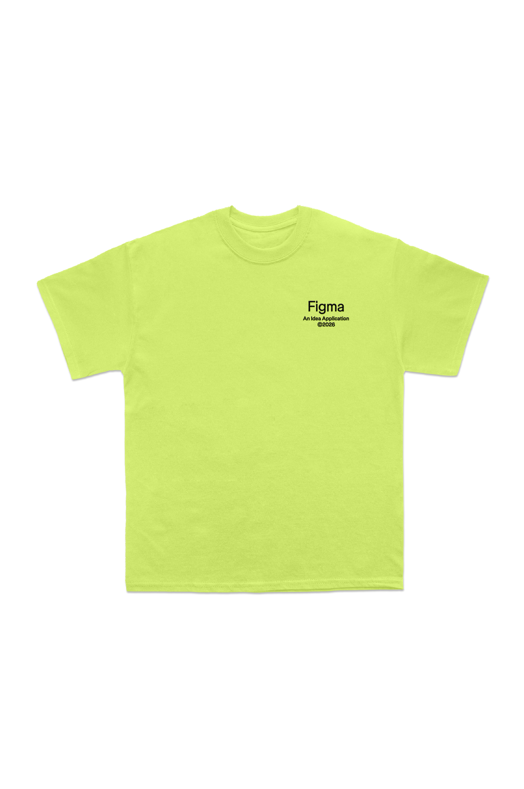 Culture fit tee in yellow