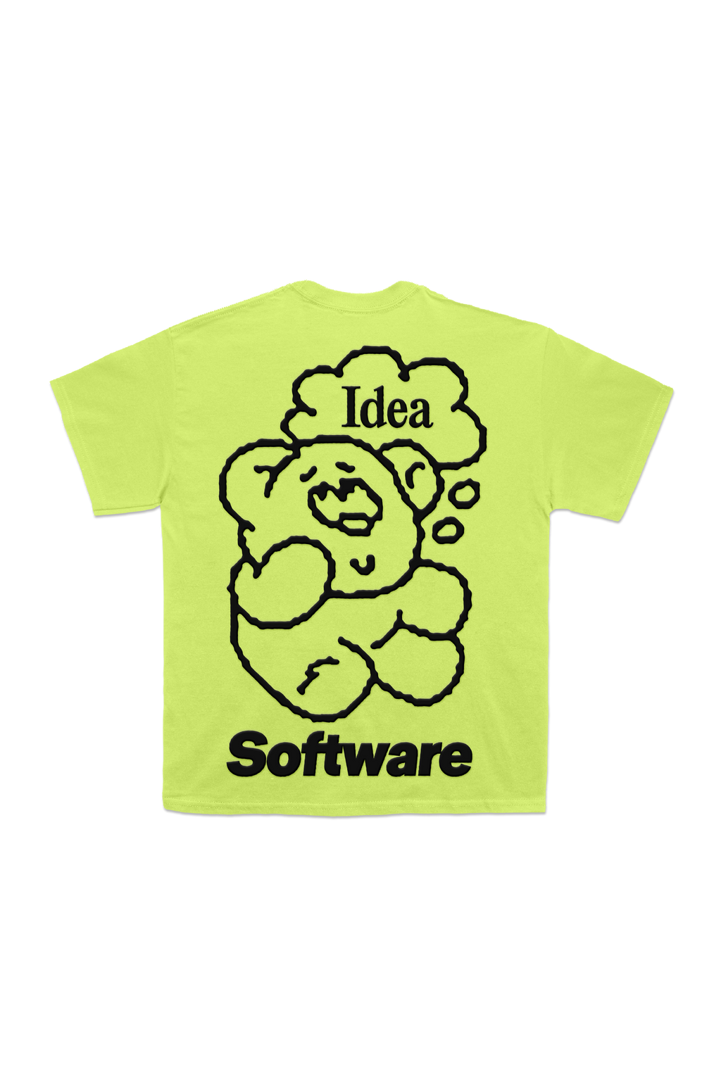 Culture fit tee in yellow