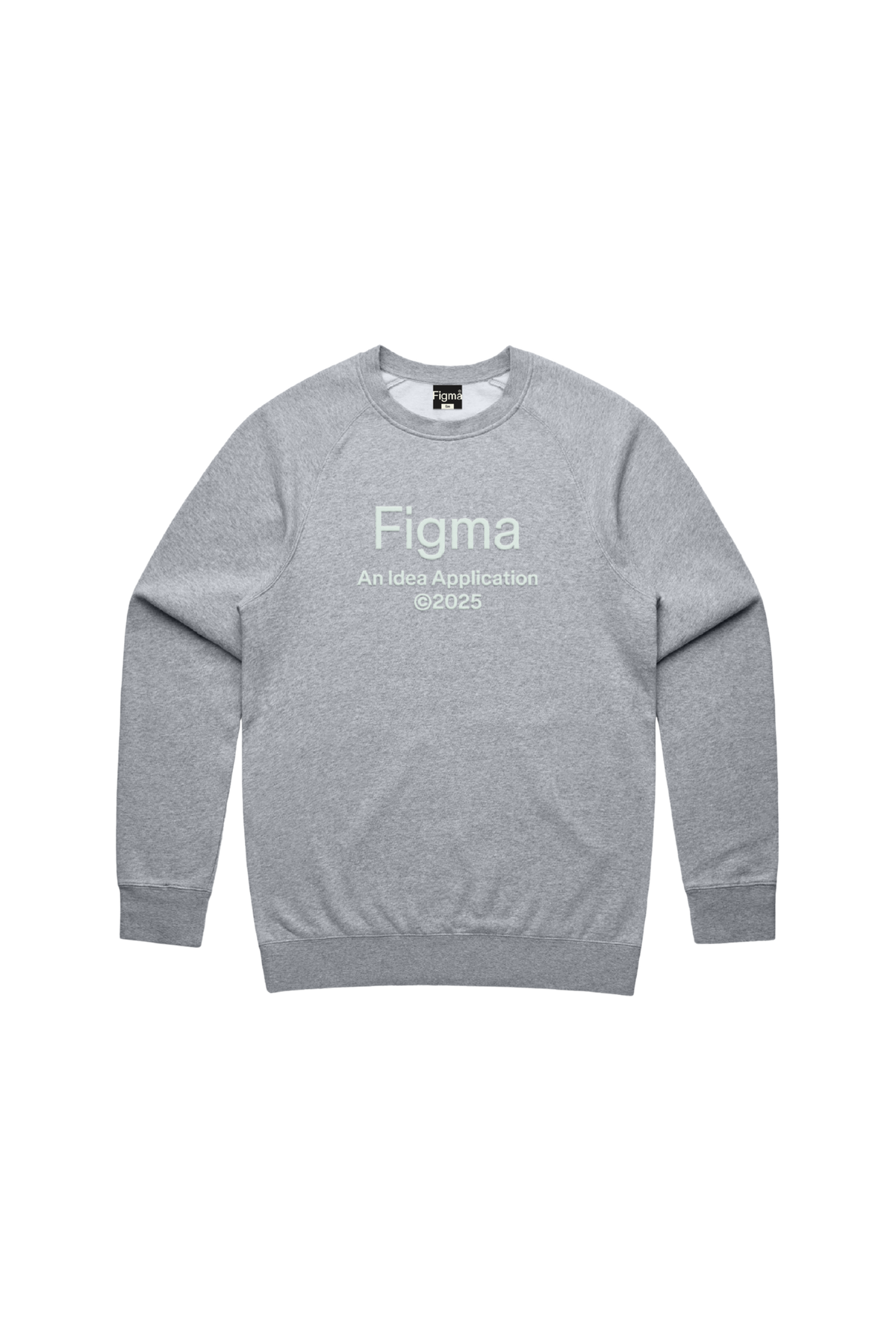 Here, there, everywhere crewneck