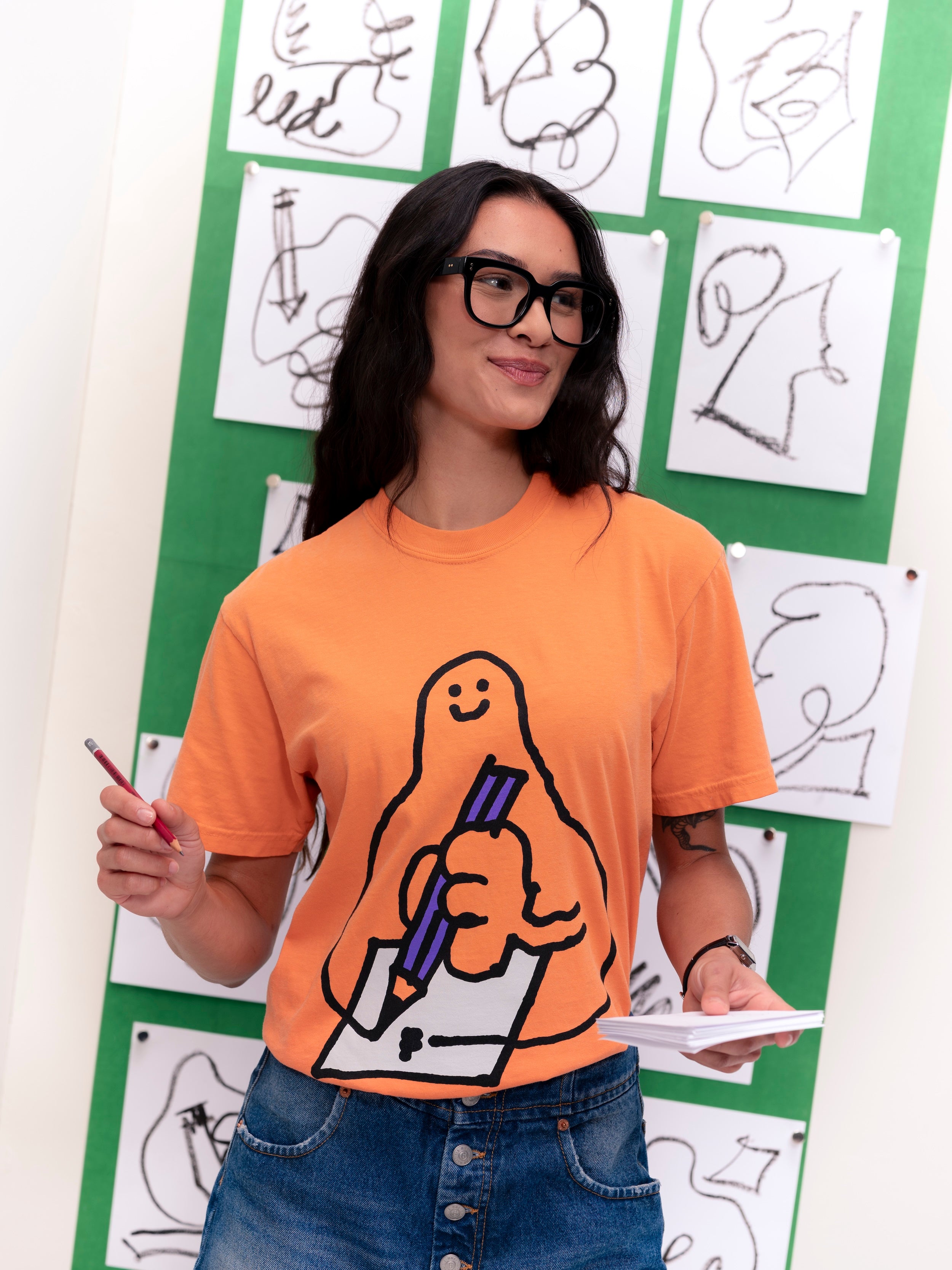 Self-portrait tee