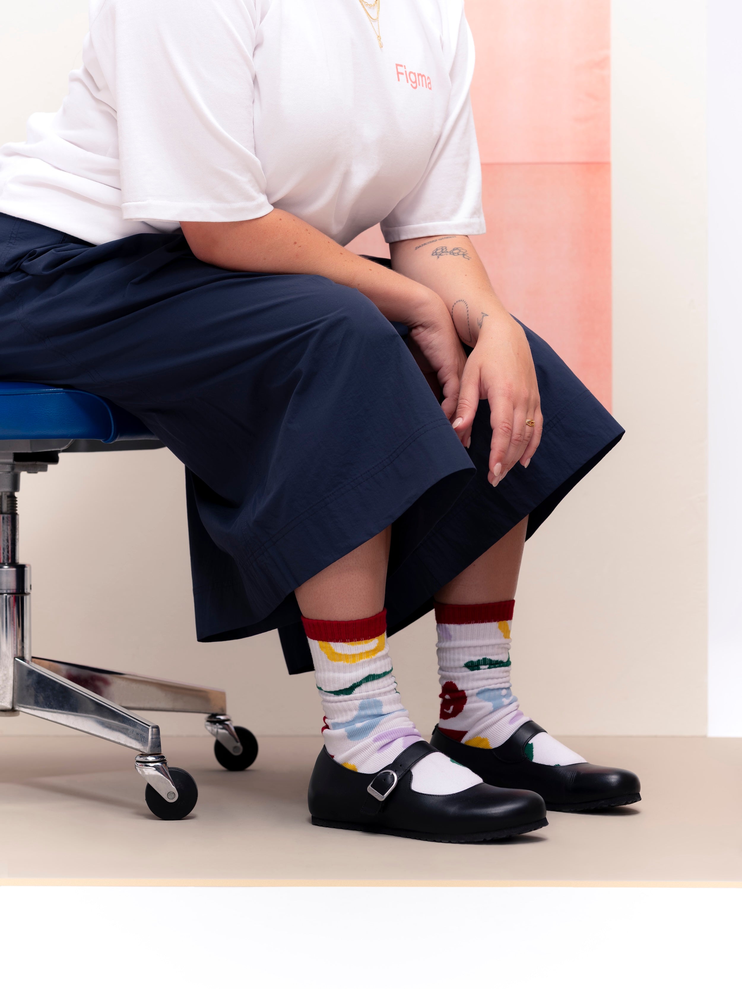 Smiley feet socks