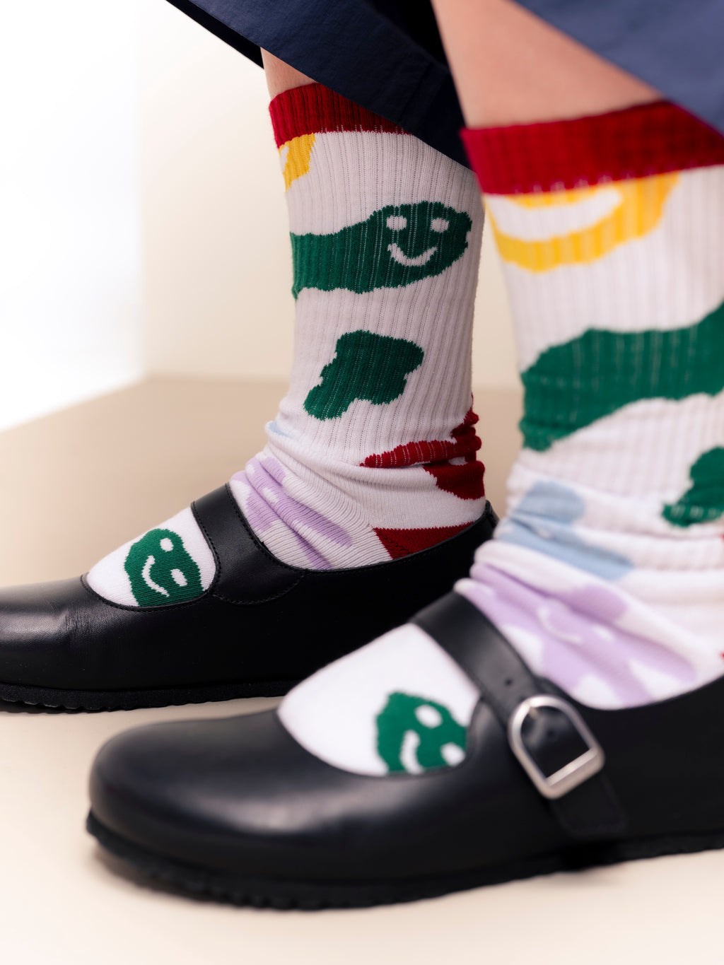 Smiley feet socks