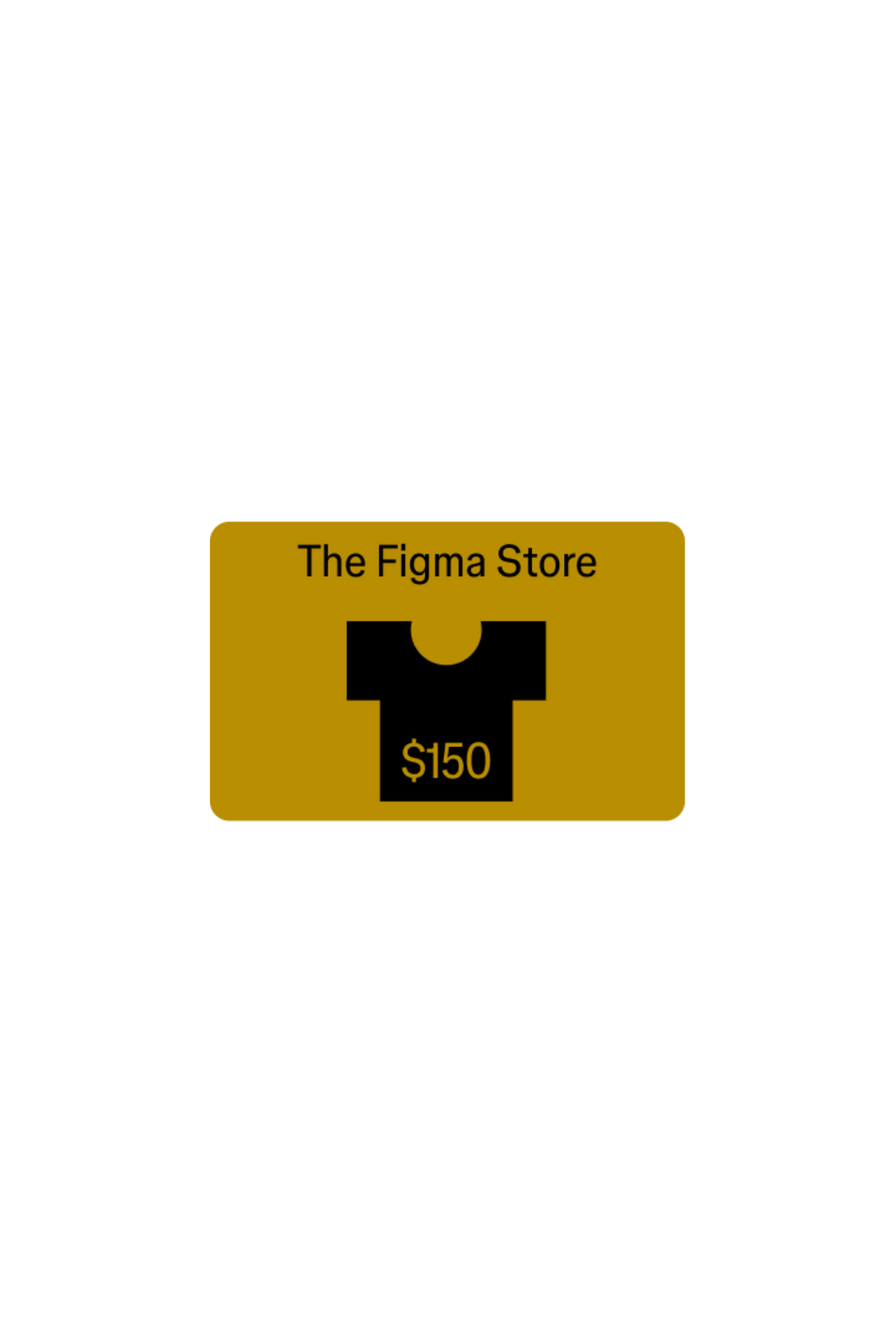 The Figma Store e-gift card