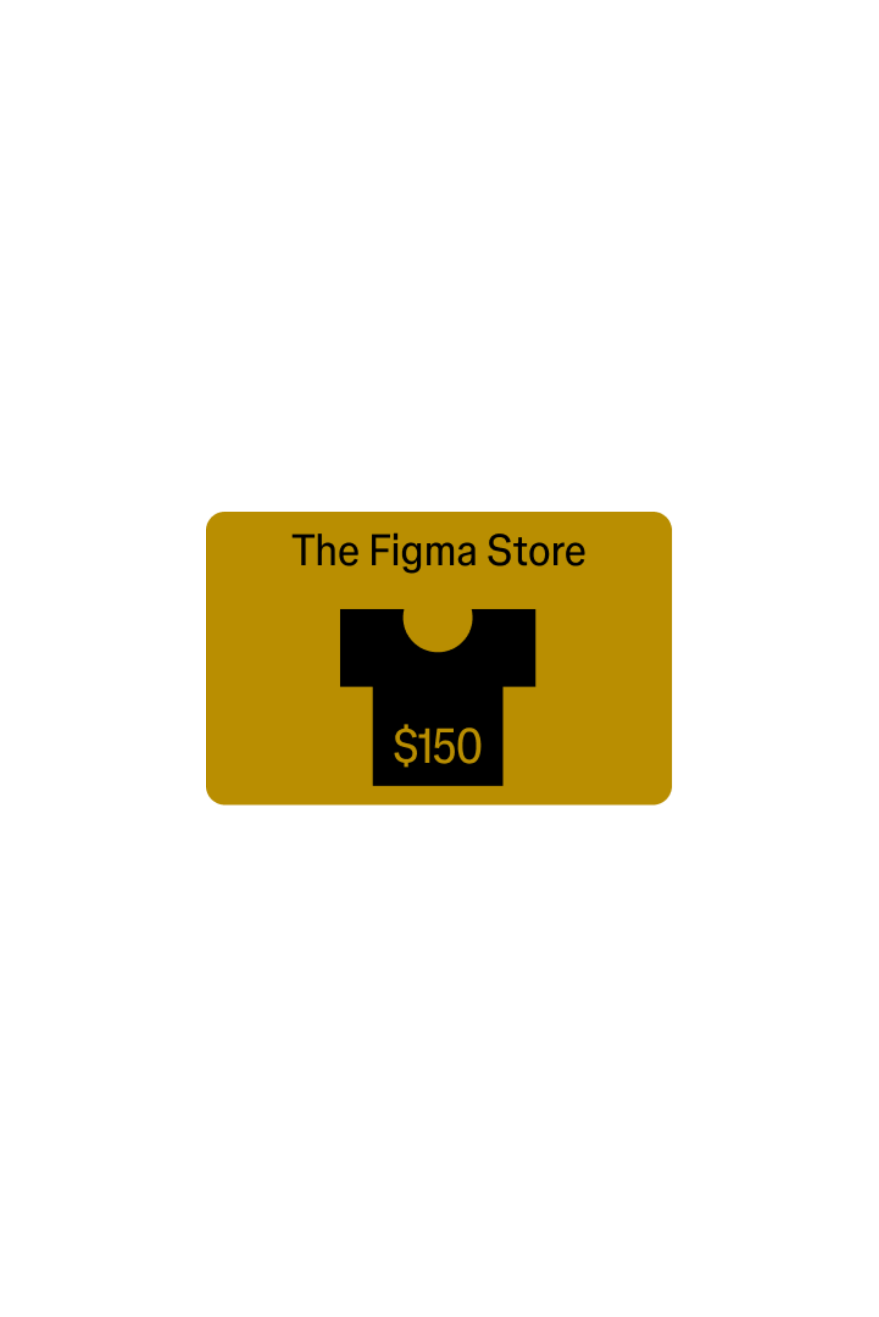 The Figma Store e-gift card