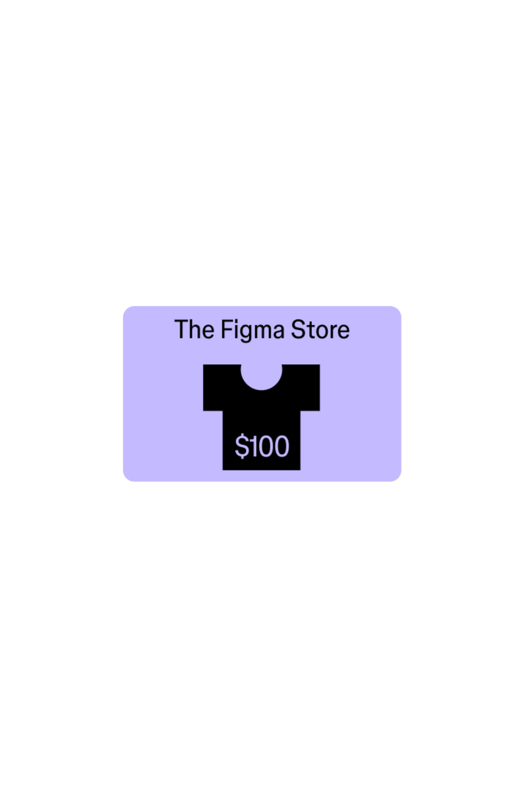 The Figma Store e-gift card