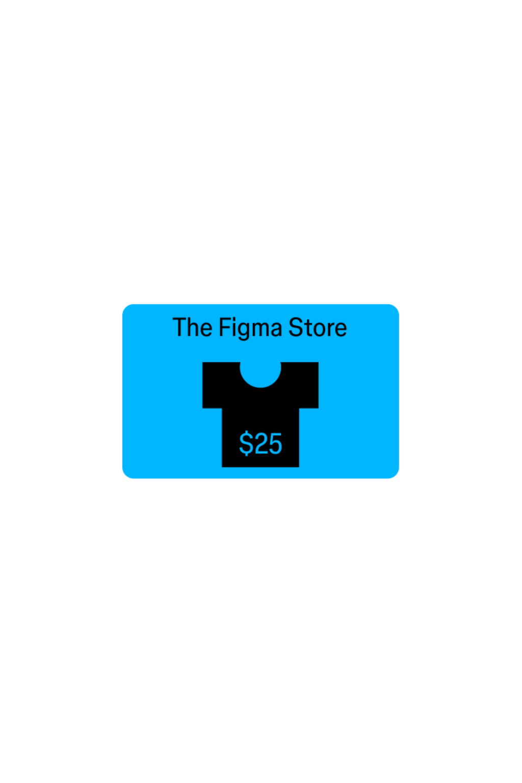 The Figma Store e-gift card