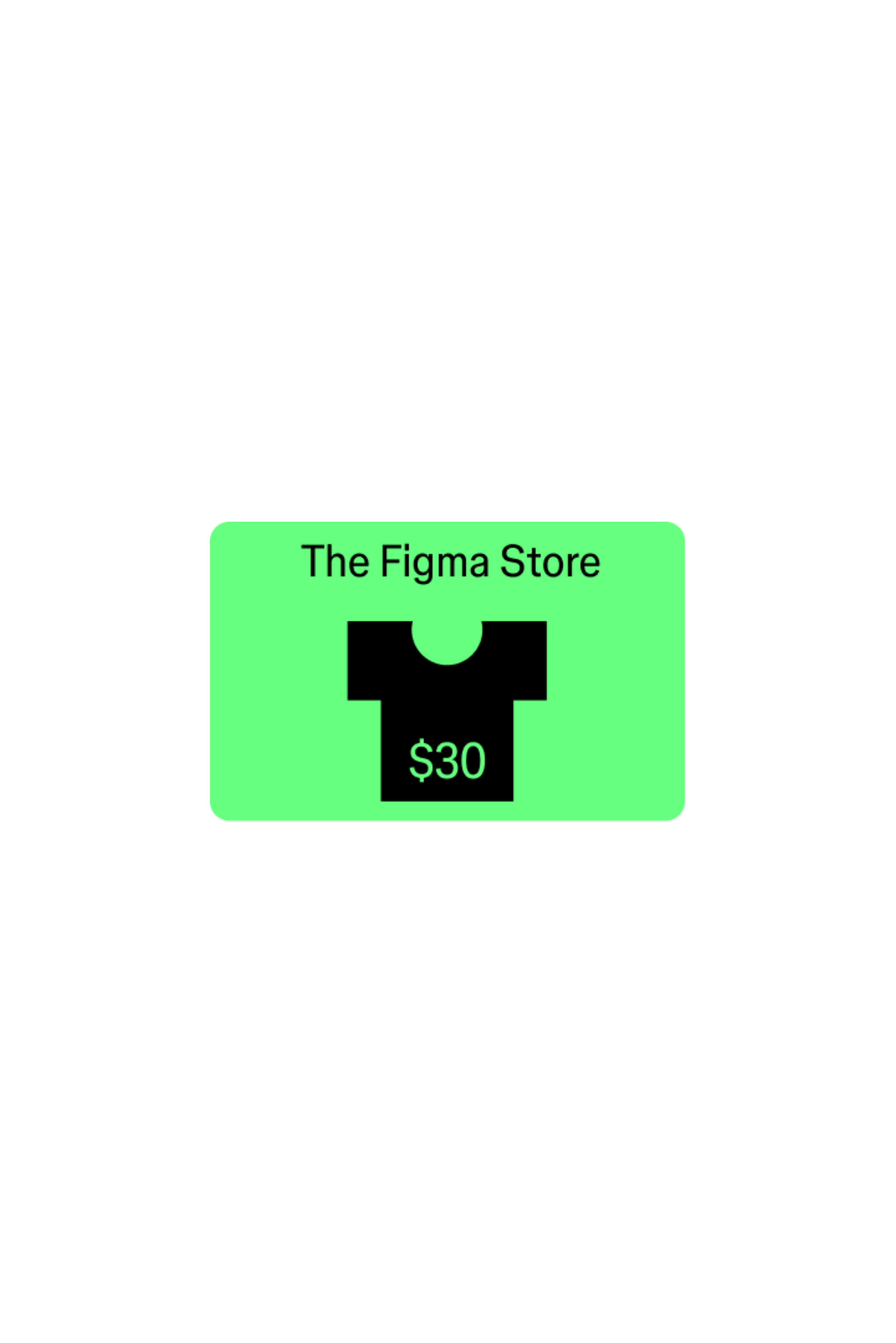The Figma Store e-gift card