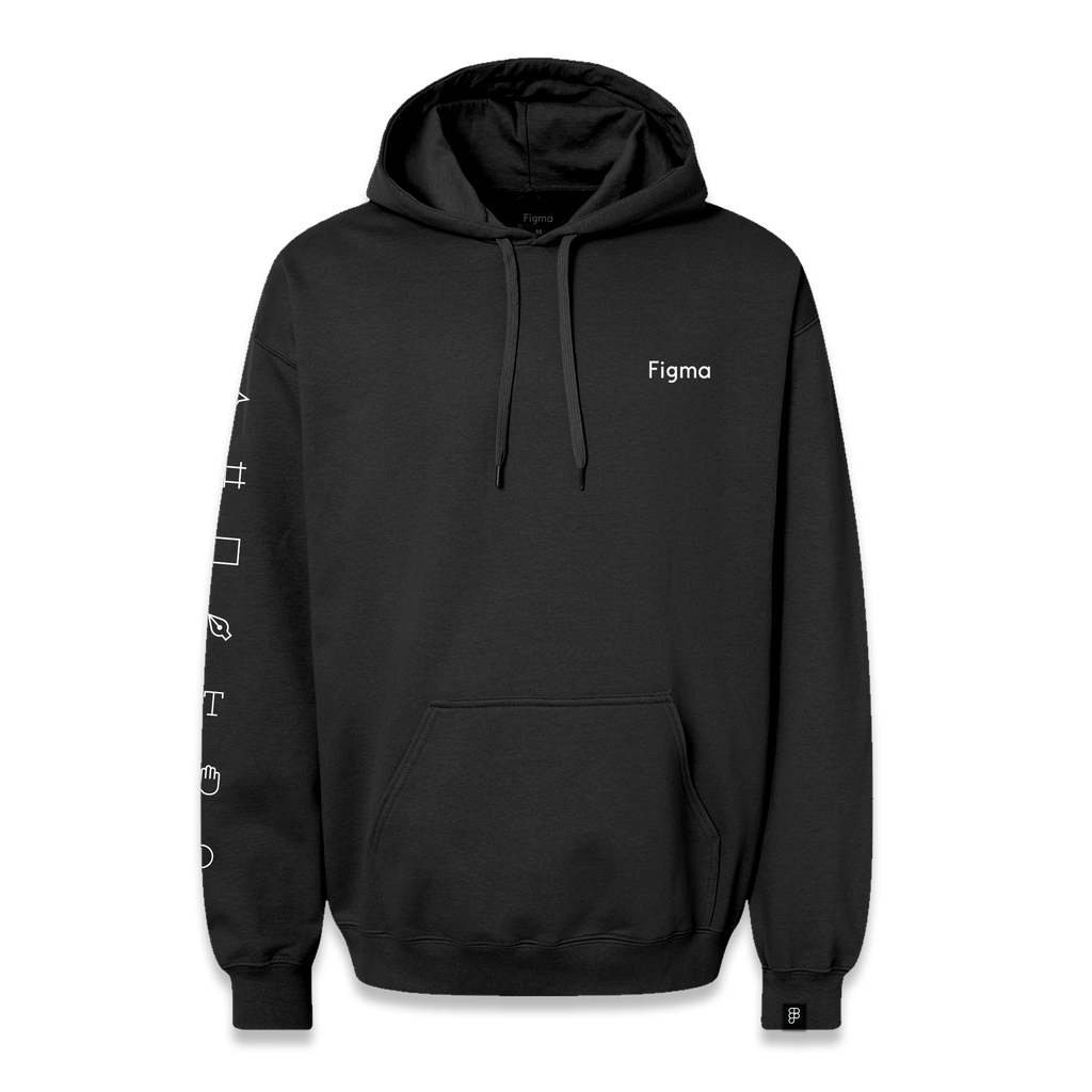 Black Toolbar Hoodie