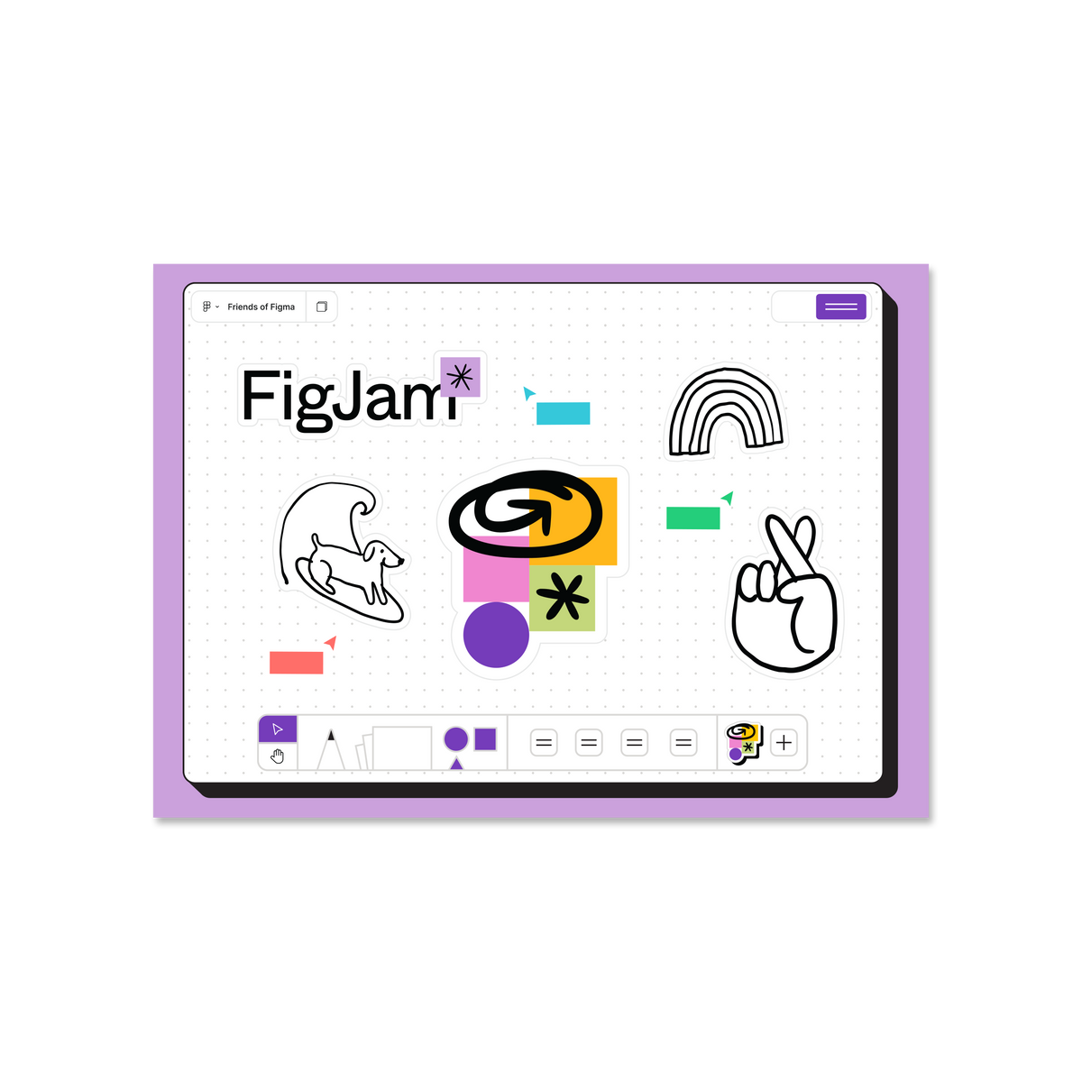 FoF FigJam Sticker Sheet 2.0 – The Figma Store