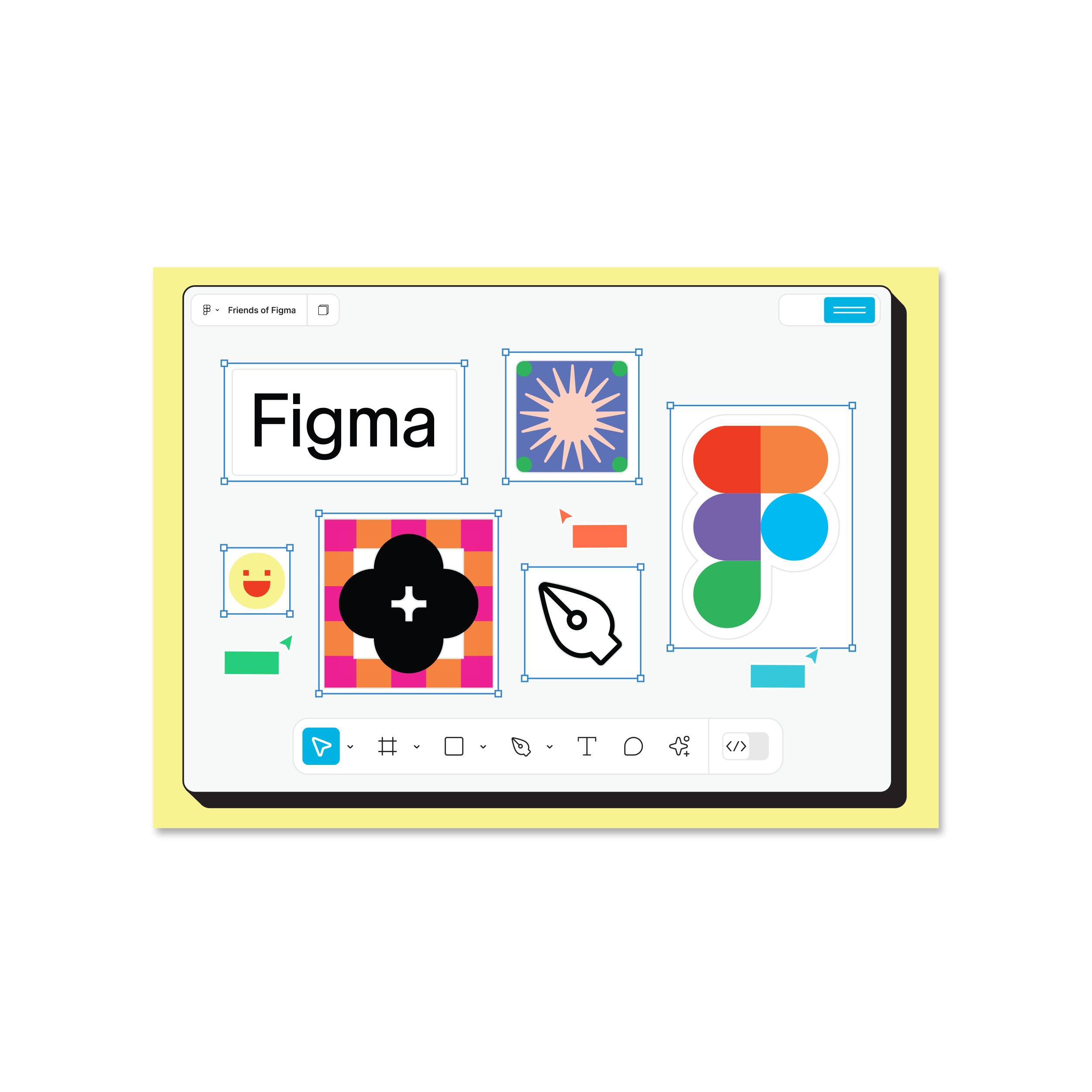 FoF Figma Sticker Sheet