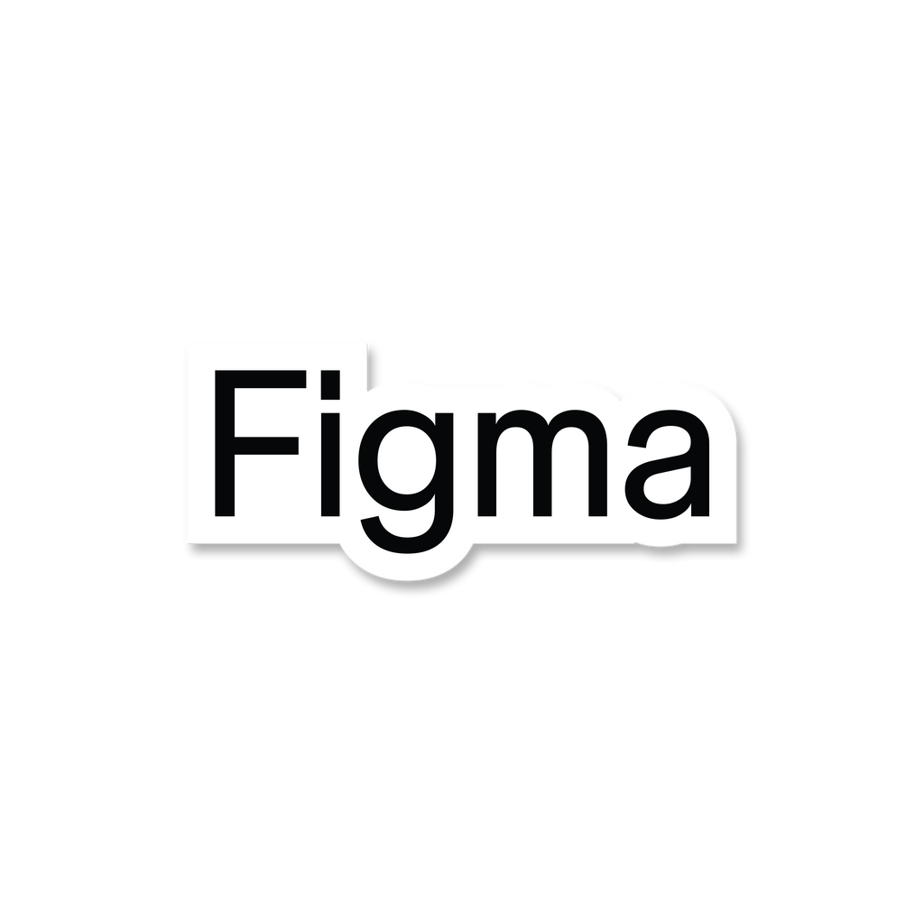 FoF Figma Wordmark Sticker