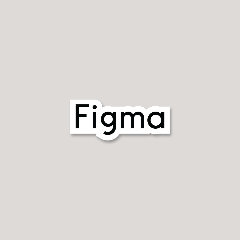 FOF Figma Wordmark Sticker