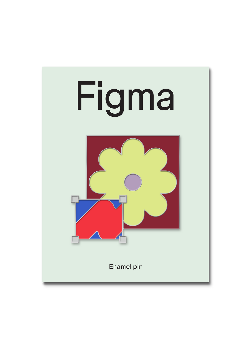 FOF Figma Flower Pin