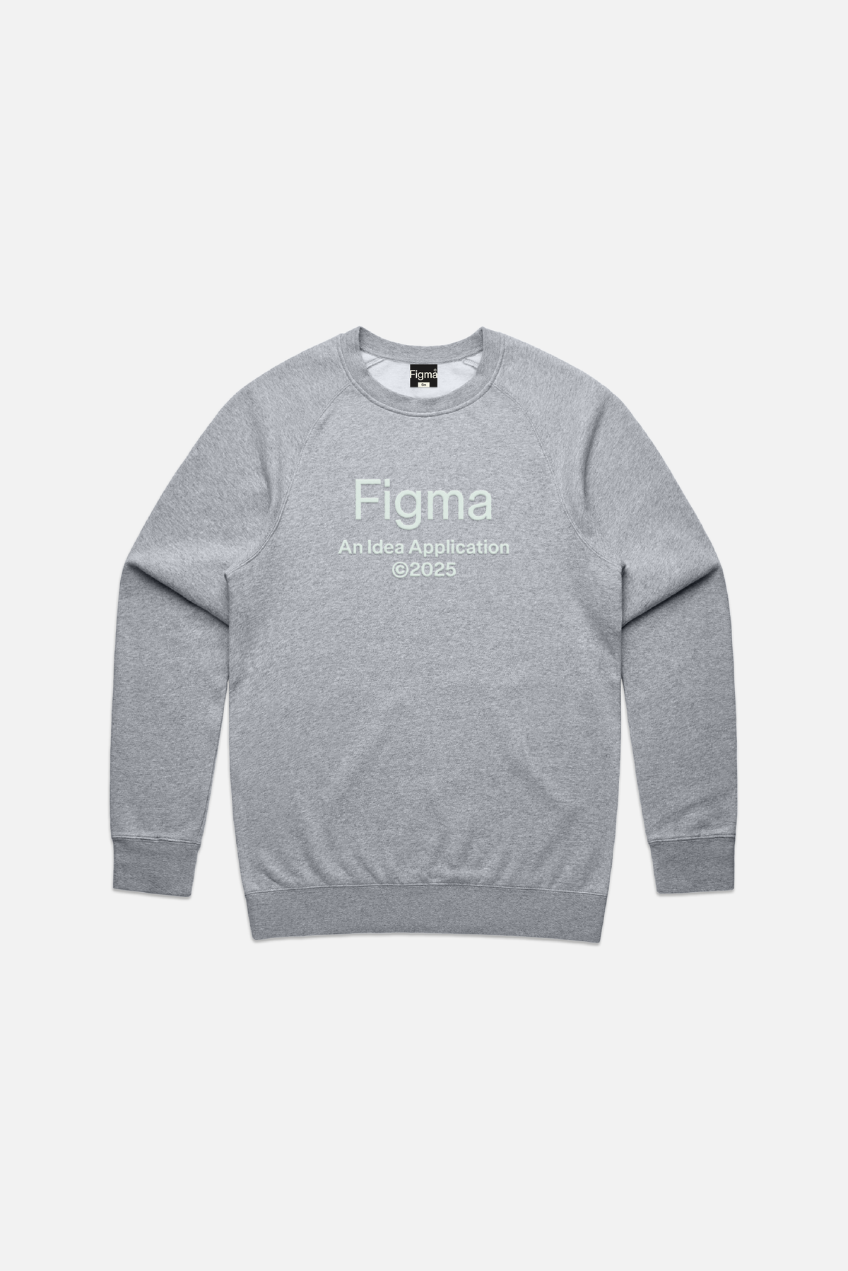 Here, there, everywhere crewneck