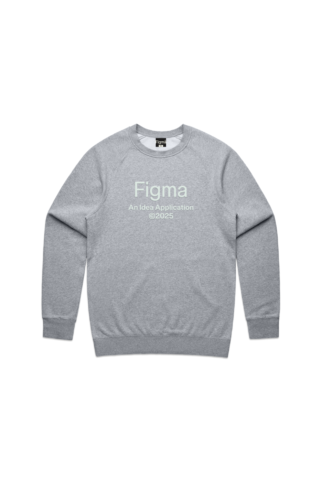 Here, there, everywhere crewneck