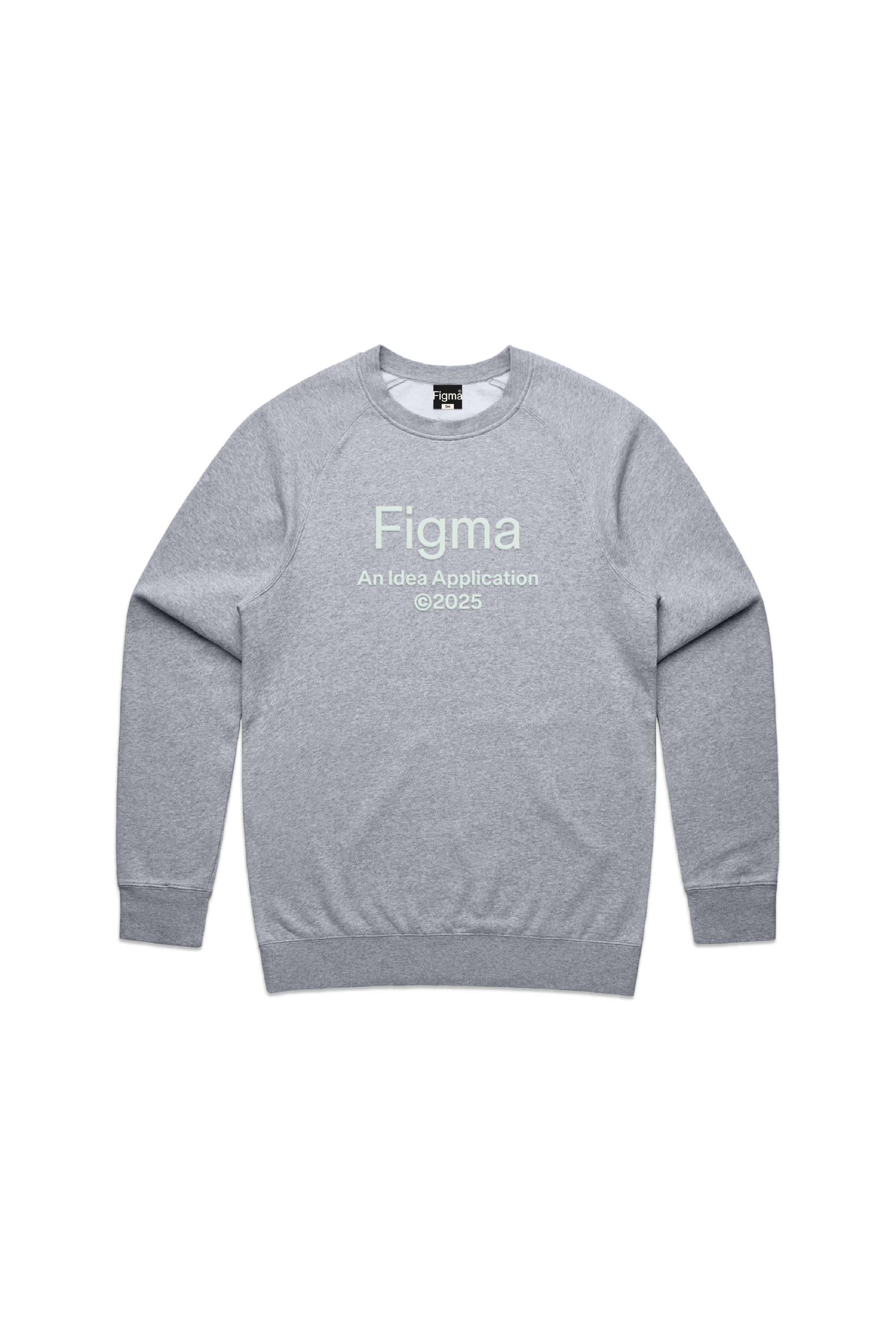 Here, there, everywhere crewneck