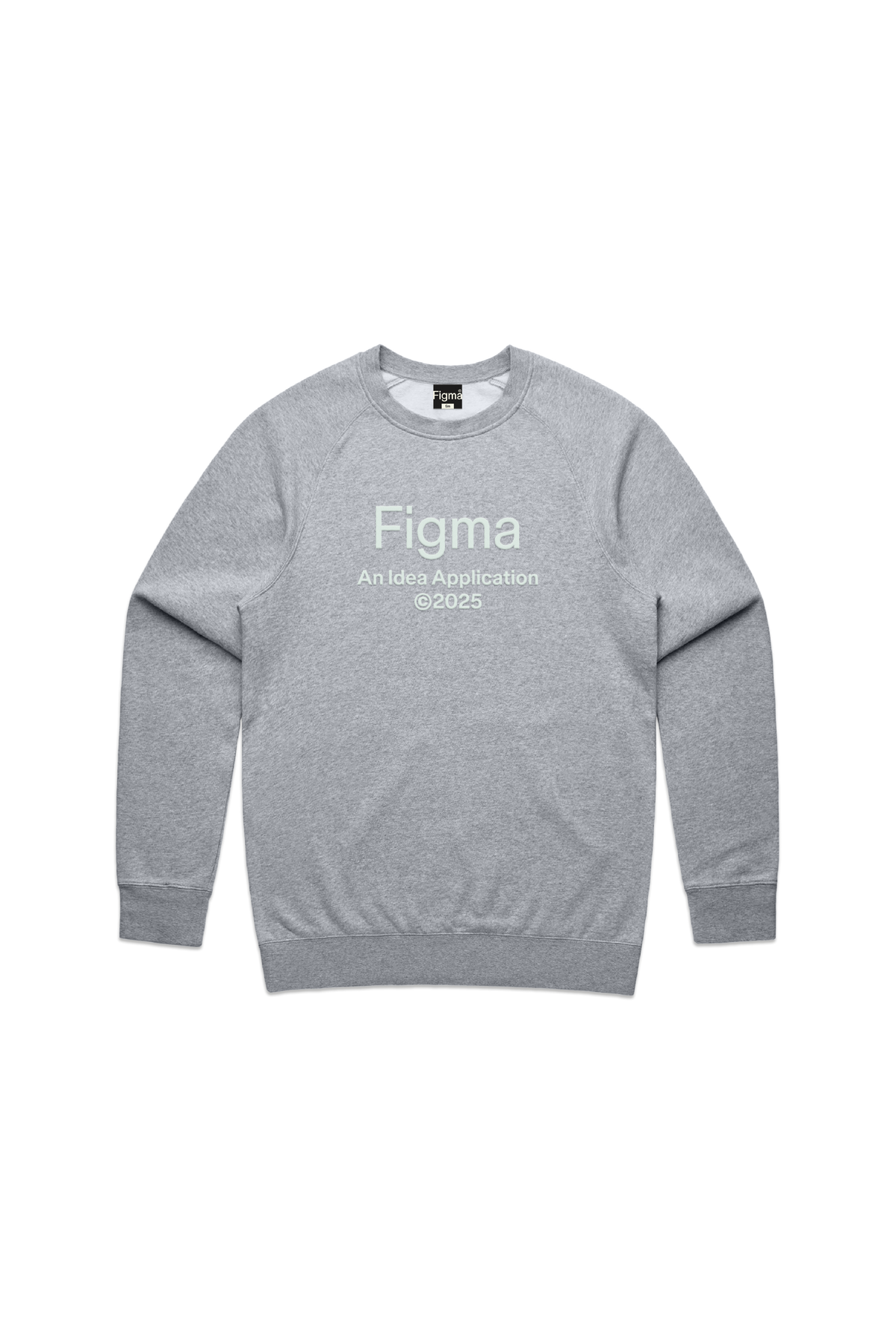 Here, there, everywhere crewneck