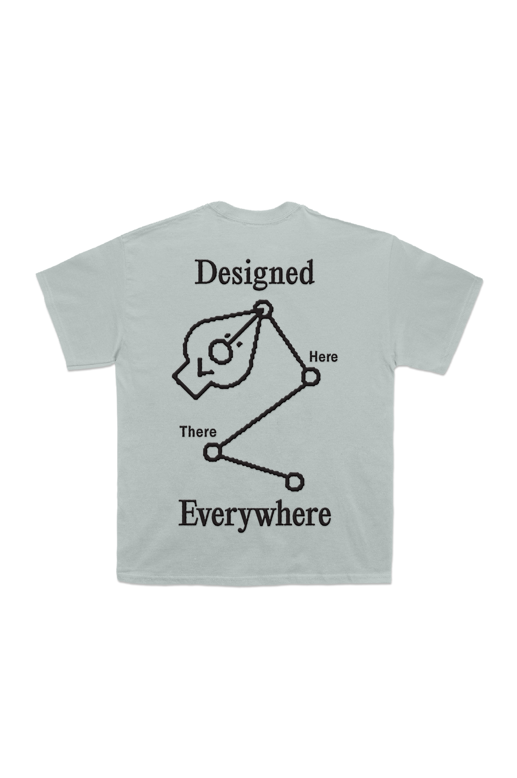Here, there, everywhere tee