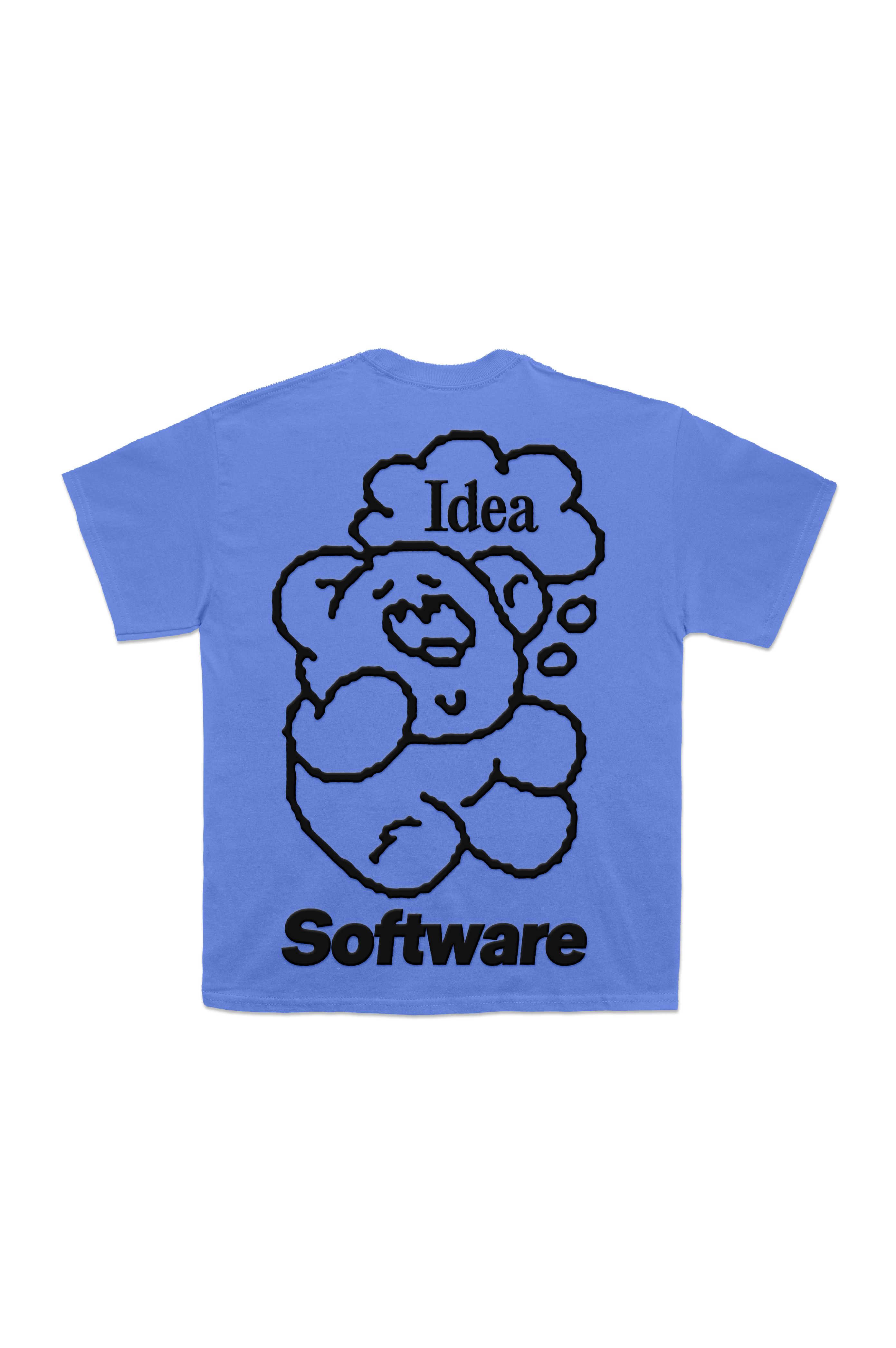 Culture fit tee in blue