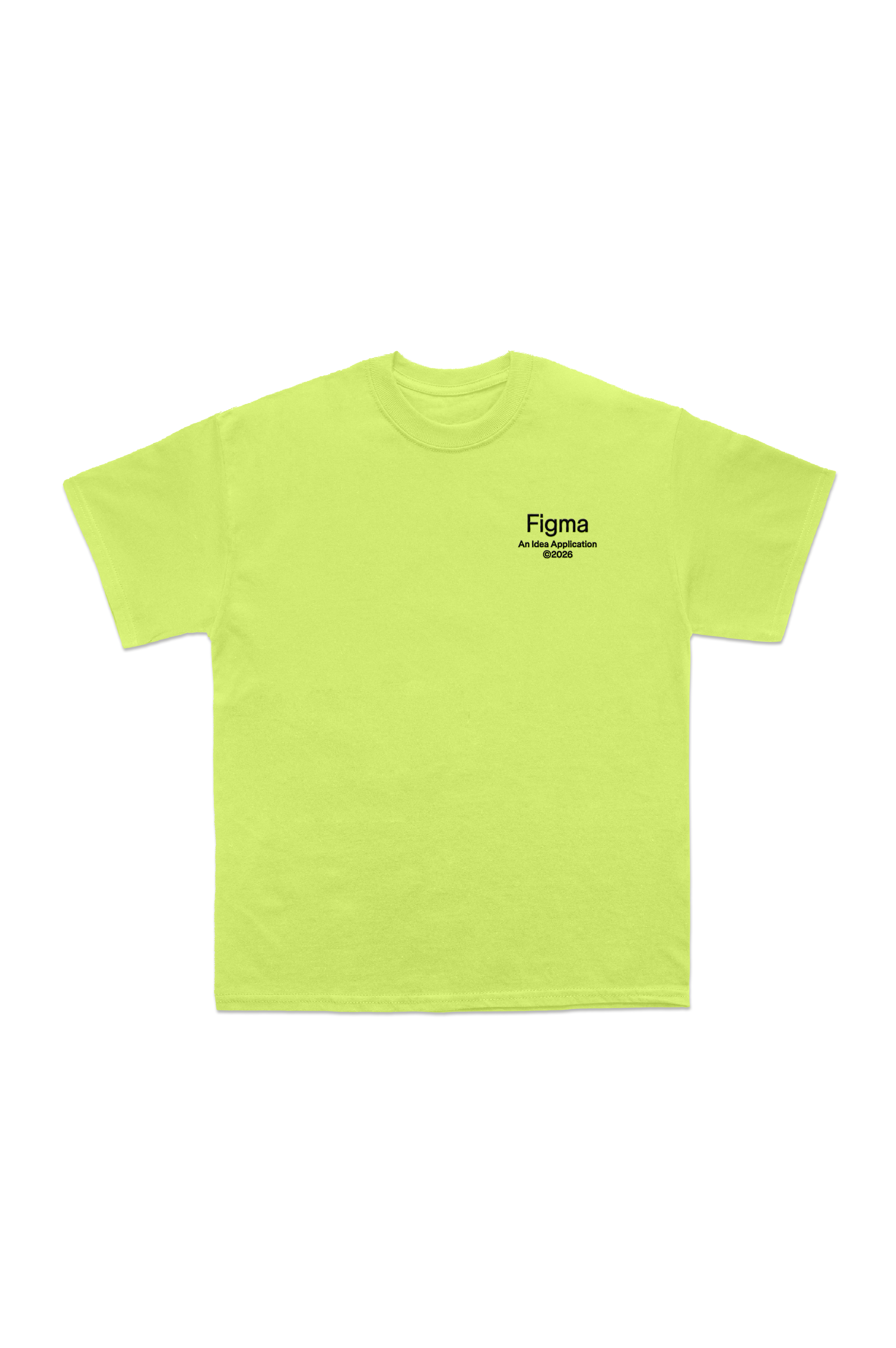 Culture fit tee in yellow