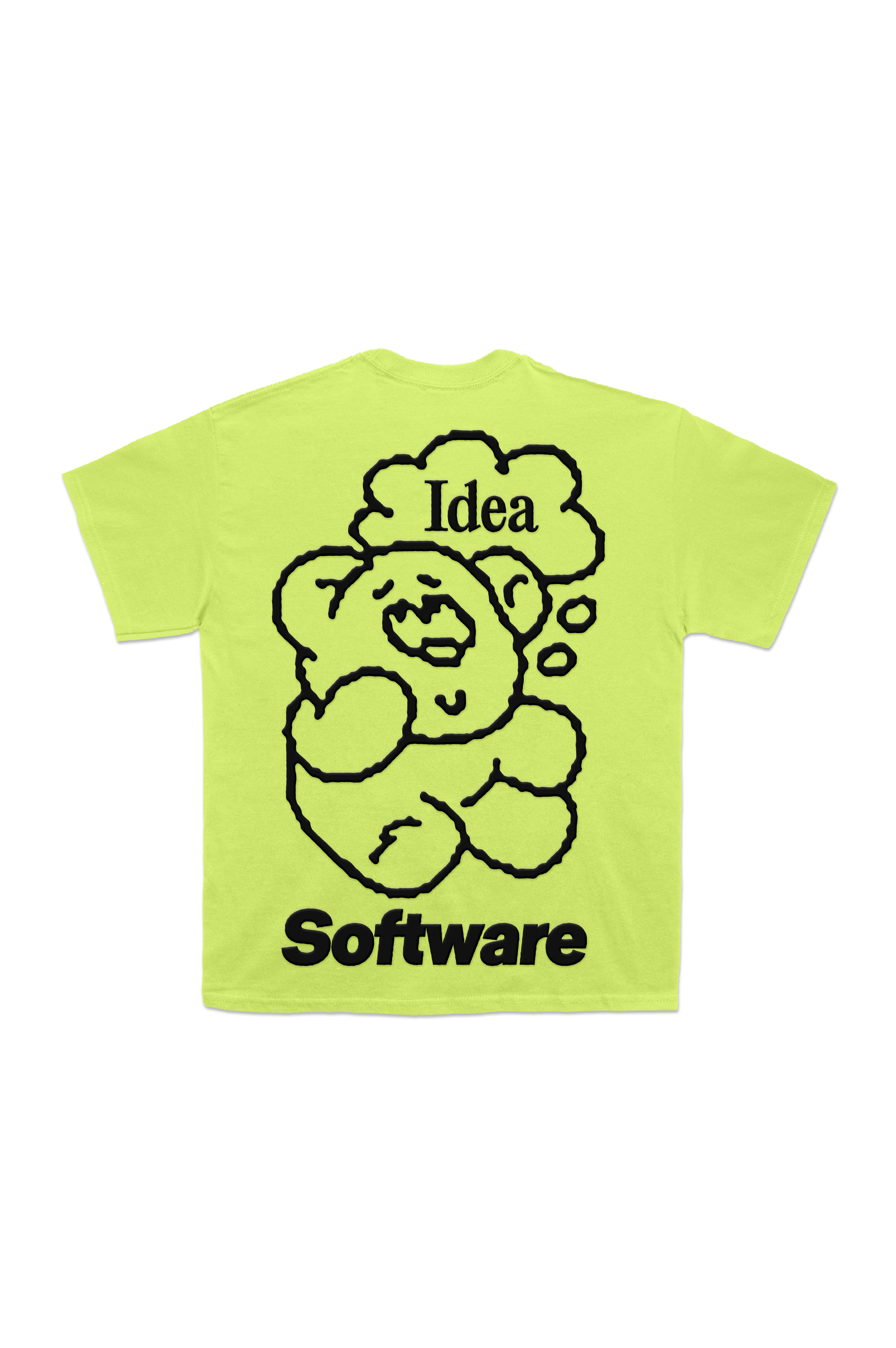 Culture fit tee in yellow