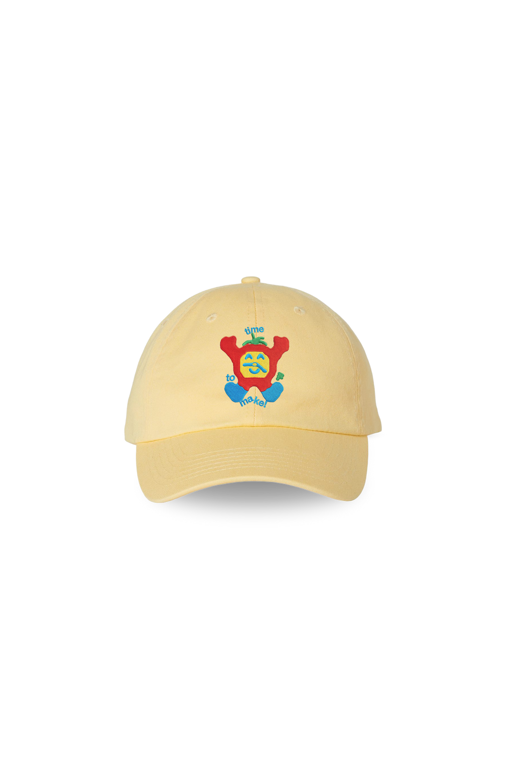 Clock in cap