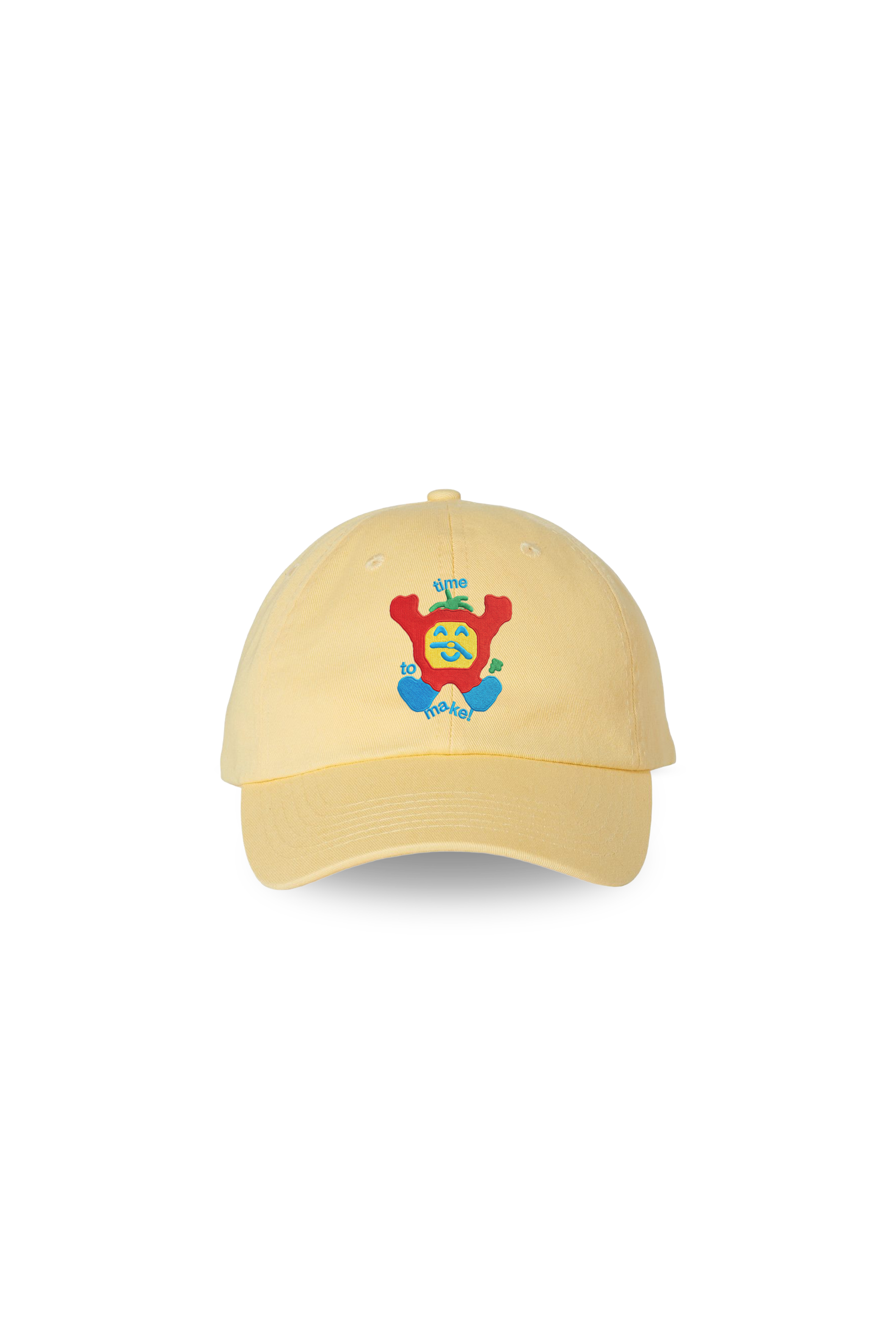 Clock in cap