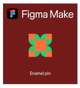 Figma Make FoF Flower Pin